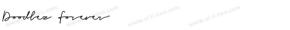 Doodlez Forever字体转换